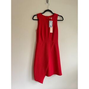 NWT Hutch Red Fit & Flare Dress